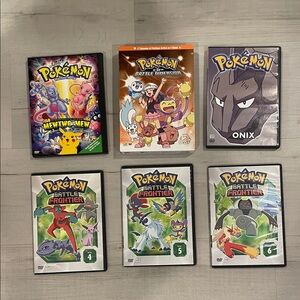 Pokémon- Collection of DVDS - 7 in all